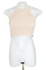 cropped la's clothing feminino bege