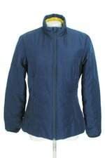 jaqueta esportiva Decathlon feminina azul com forro