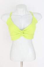 top cropped Amaro feminino verde com torção