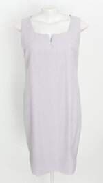 vestido alpelo feminino cinza com forro