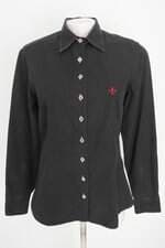 camisa dudalina feminina azul