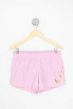 shorts de academia nike feminino rosa com cós com elástico e silk