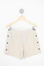 shorts yessica feminino bege