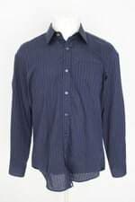 camisa preston field masculina azul