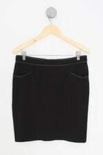 saia Le Lis Blanc feminina preta com forro