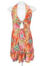vestido Farm feminino estampado com franzido