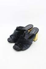 mule amaro feminino preto
