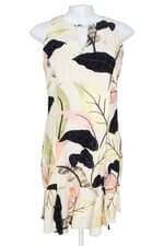 vestido as meninas feminino estampado com forro