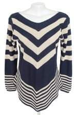 poncho feminino listrado