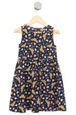 vestido kids wonder woman estampado