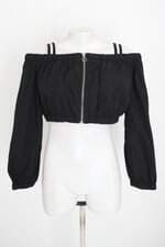 blusa renner feminina preta