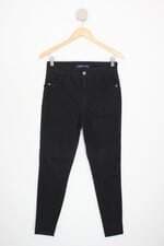 calça de sarja Blue Steel feminina preta