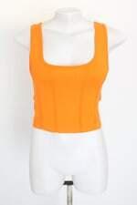 top Renner feminino laranja