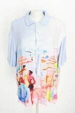 camisa parliament of sun masculina estampada 
