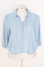 camisa Renner feminina azul