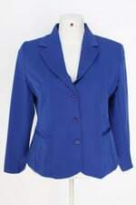 blazer hydromel feminino azul com forro