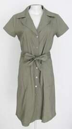 vestido b.young feminino verde