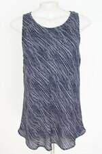 blusa Riachuelo feminina estampada com barra mullet