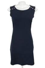 vestido Riachuelo feminino azul com forro