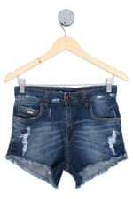 shorts jeans tnw feminino azul