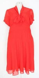 vestido bonprix feminino vermelho com forro