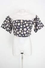 blusa cropped Farm feminina floral