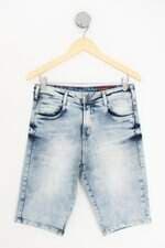 bermuda jeans M.Officer masculina azul