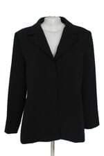 blazer C&A feminino preto com forro