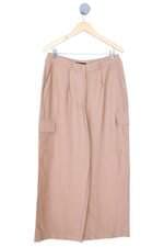 calça de tecido Renner feminina bege