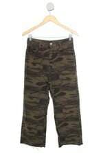 calça de sarja Renner feminina militar