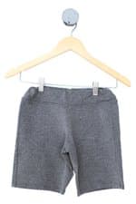 shorts de academia feminino cinza