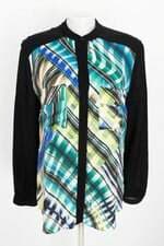 camisa bobo feminina estampada