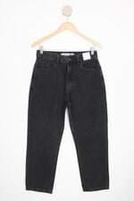 calça jeans C&A feminina preta com hotfix