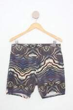 shorts de academia feminino estampado 