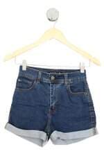 shorts jeans Renner feminino azul com barra italiana