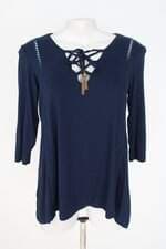 blusa enfim feminina azul