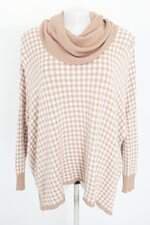 blusa de tricô feminina xadrez
