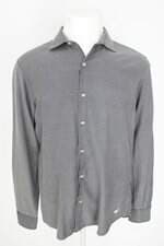 camisa zapalla masculina cinza