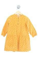 vestido C&A kids amarelo