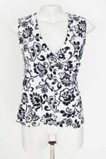 blusa by design feminina branca floral