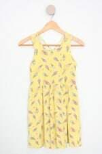 vestido C&A kids estampado 