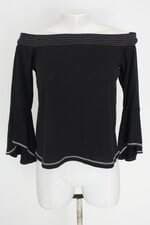 blusa Luigi Bertolli feminina preta