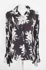 camisa lebôh feminina floral