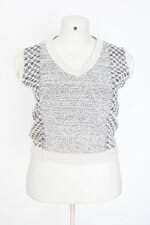 colete criffane feminino cinza