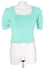blusa cropped feminina verde