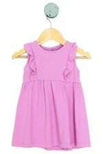 vestido all basics kids rosa