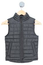 colete Gap kids cinza