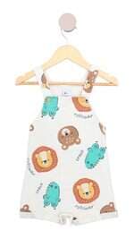 macaquinho C&A kids estampado com barra italiana