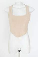 cropped rosa camilo feminino bege