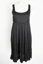 vestido riachuelo feminino preto com aplique e forro